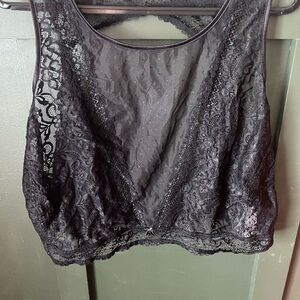 Addition Elle Black Lace bralette top